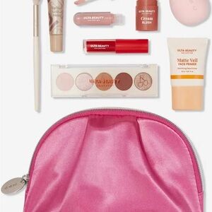 Ulta Beauty Blush and Primer Set with Pink Bag